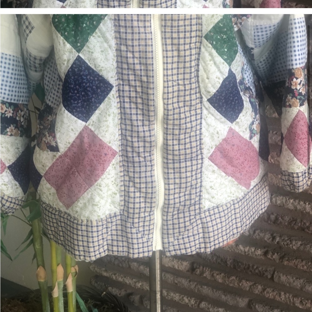 Quilted patchwork jacket - Picture 3 of 9